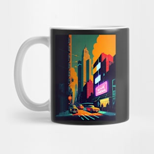 New York Street Scene Mug